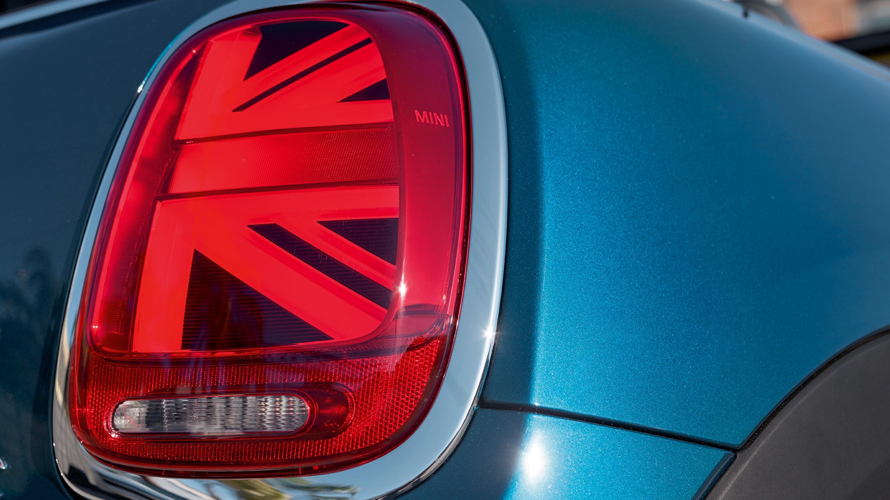 MINI Cabrio Sidewalk Edition – lampy tylne – Union Jack